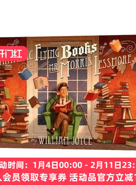 英文原版 The Fantastic Flying Books of Mr. Morris Lessmore 莫里斯先生的神奇飞书 英文版 进口英语原版书籍