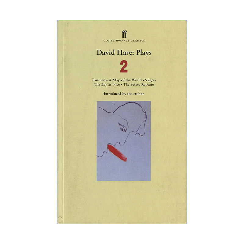 戴维·黑尔戏剧集英文原版 David Hare Plays 2 时时刻刻 朗读者 奥斯卡获奖编剧 英文版 进口英语原版书籍