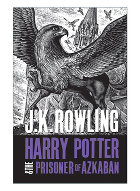 英文原版 哈利波特与阿兹卡班的囚徒 Harry Potter and the Prisoner of Azkaban 哈3 成人版封面 英文版 进口英语原版书籍