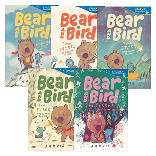 Bird 熊和鸟系列5册 进口英语原版 Bear 书籍 英文版 and Jarvis 英文原版 儿童绘本