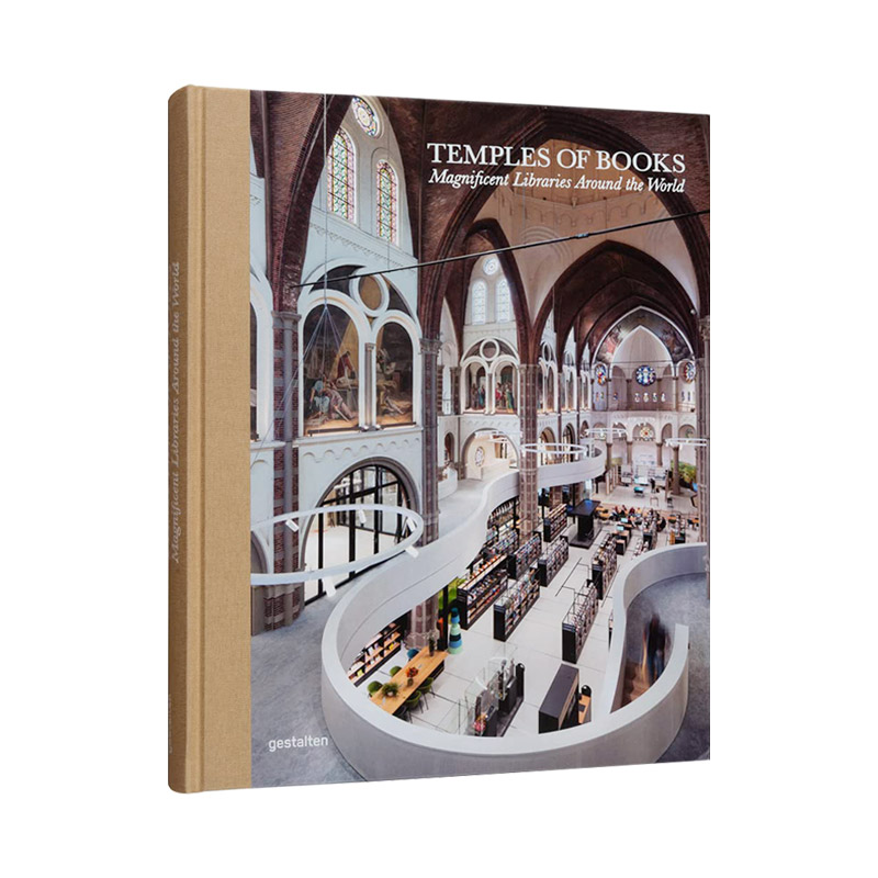 书籍殿堂 英文原版 Temples of Books 世界各地宏伟的图书馆 英文版 进口英语原版书籍