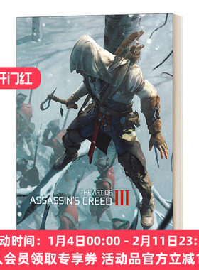 华研原版 英文原版 The Art of Assassins Creed III 刺客信条Ⅲ 艺术设定集 英文版 进口英语原版书籍