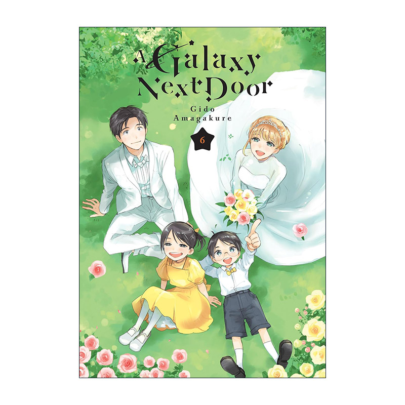 英文原版 A Galaxy Next Door 6 邻人似银河6 新婚恋爱喜剧漫画 天真与闪电 甜蜜稻妻作者雨隐GIDO 讲谈社 英文版 进口英语书籍