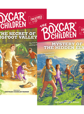 华研原版 英文原版 棚车少年1-2 2本套装 The Boxcar Children Creatures of Legend 英语章节桥梁书 美国经典儿童读物 英文版