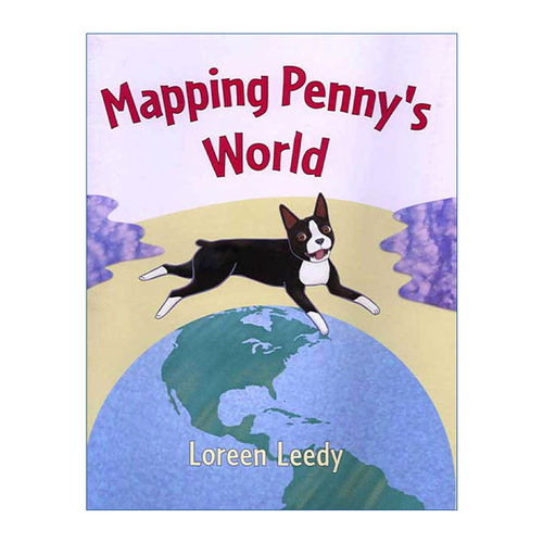 绘制佩妮的世界  英文原版 Mapping Penny's World 画画 绘本 英文版 进口英语原版书籍