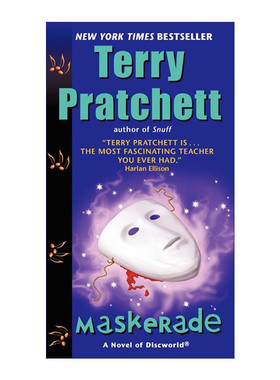 英文原版小说 Maskerade 碟形世界18 剧院幽魂 英文版 进口英语原版书籍