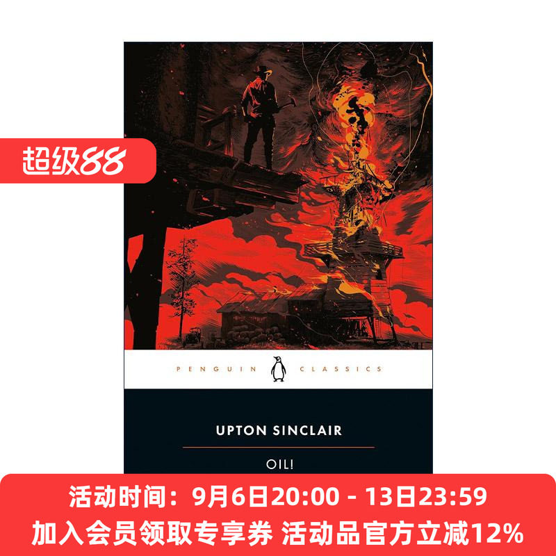 英文原版 Oil! 石油 厄普顿·辛克莱 企鹅黑经典 保罗托马斯安德森电影血色将至原著 英文版 进口英语原版书籍
