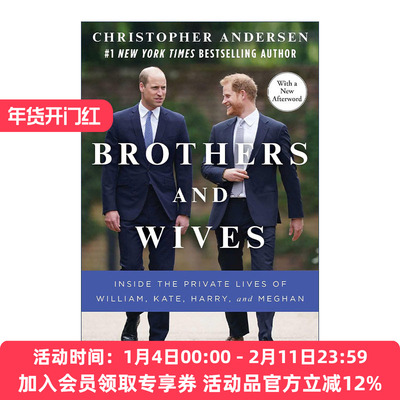 英文原版 Brothers and Wives 兄弟与妯娌 威廉 凯特 哈里和梅根的私生活内幕 英文版 进口英语原版书籍