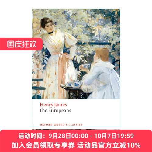 英文原版 The Europeans 欧洲人 亨利·詹姆斯 牛津世界经典系列 英文版 进口英语原版书籍
