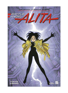 英文原版 Battle Angel Alita 6 阿丽塔 战斗天使6 日本同名动漫漫画 Yukito Kishiro木城幸人 英文版 进口英语原版书籍