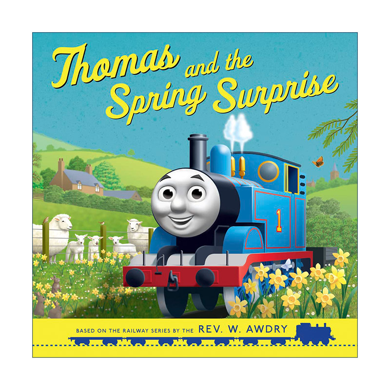 托马斯和他的朋友们  英文原版 Thomas and the Spring Surprise 春天的惊喜 大开本绘本 英文版 进口英语原版书籍