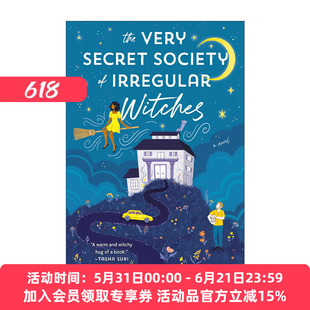 英文原版 The Very Secret Society of Irregular Witches 不寻常女巫的秘密据点 奇幻小说 英文版 进口英语原版书籍