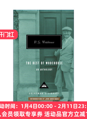 英文原版 The Best of Wodehouse P G 伍德豪斯故事精选 Everyman精装收藏版 管家吉夫斯布兰丁斯城堡系列 英文版进口英语原版书籍
