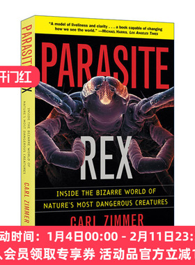 寄生虫星球  英文原版 Parasite Rex with a New Epilogue 附新后记 Carl Zimmer 英文版 进口英语原版书籍
