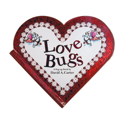 有爱的飞虫 英文原版绘本 Love Bugs 立体书 异形书 英文版 进口英语原版书籍