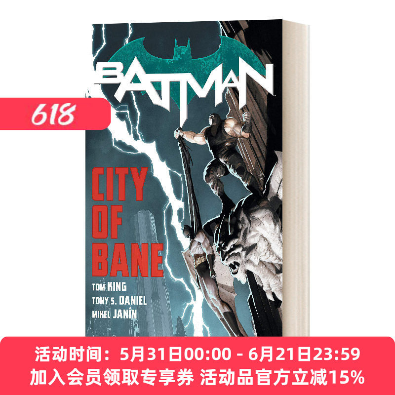 英文原版 Batman City of Bane The Complete Collection 蝙蝠侠贝恩之城完全版 DC漫画 英文版 进口英语原版书籍