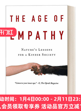 英文原版 The Age of Empathy 共情时代 一种机制让“我”成为“我们” 进化心理学 人类学 Frans de Waal 英文版 进口书籍