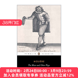 悭吝人与其他戏剧选集  英文原版 The Miser and Other Plays Penguin Classics Jean-Baptiste Moliere莫里哀 企鹅经典 英文版
