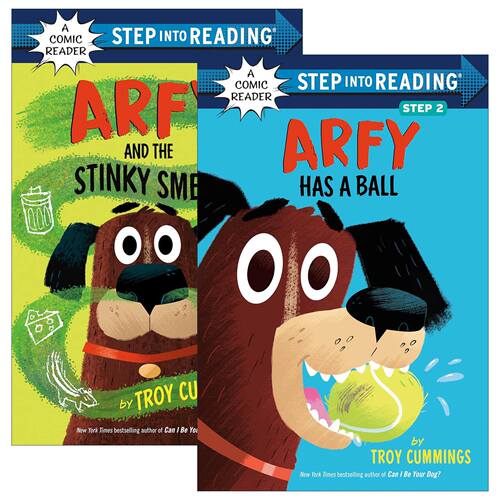 英文原版 Step into Reading 2 - Arfy系列2册 兰登经典分级读物 英文版 进口英语原版书籍