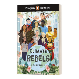 英文原版 Penguin Readers Level 2 Climate Rebels 企鹅分级阅读2 气候反对派 ELT Graded Reader 英文版 进口英语原版书籍