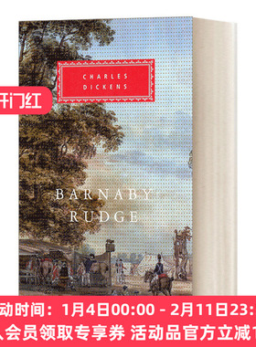 英文原版 Barnaby Rudge 巴纳比·拉奇 查尔斯·狄更斯 Everyman精装收藏版 英文版 进口英语原版书籍