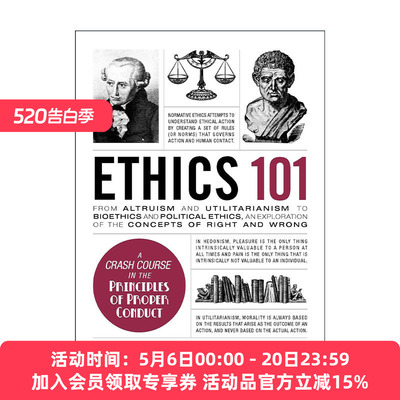 英文原版 Ethics 101 伦理学 101系列 精装 英文版 进口英语原版书籍