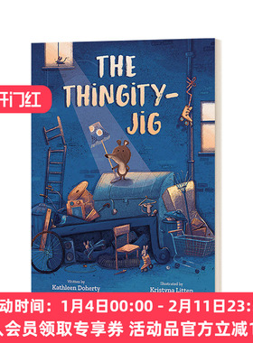 英文原版 The Thingity-Jig 闹腾小熊发明家 Kathleen Doherty 精装 英文版 进口英语原版书籍