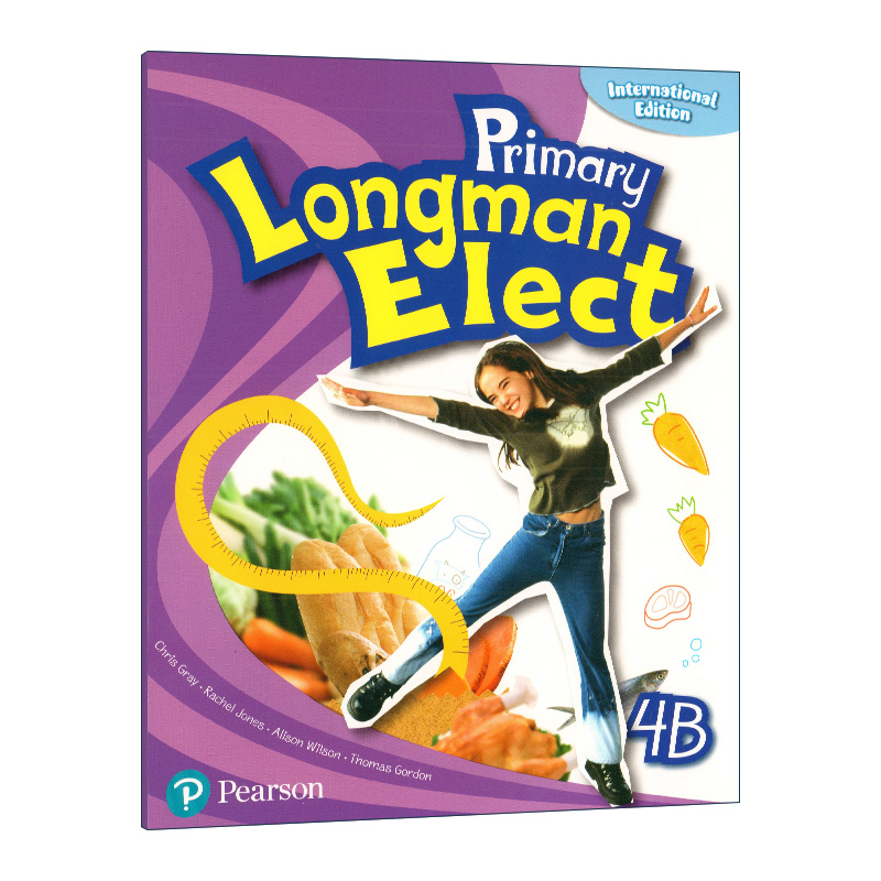 英文原版 Primary Longman Elect 4B 培生朗文小学英语教材 学生用书 英文版 进口英语原版书籍