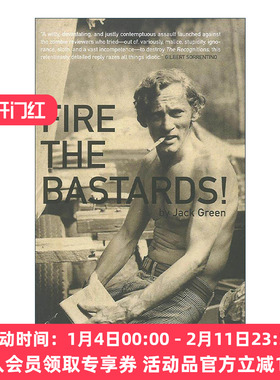 英文原版 Fire the Bastards 开除那些混蛋 The Recognitions文学批评 抨击书评媒体 Jack Green 英文版 进口英语原版书籍