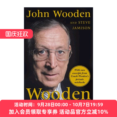 英文原版 Wooden on Leadership 教导 伍登论领导力 精装 John Wooden 英文版 进口英语原版书籍