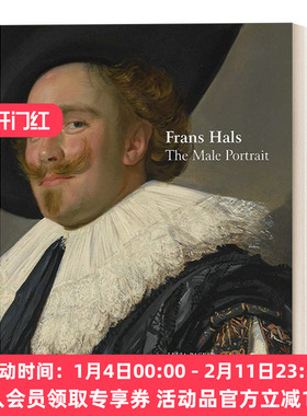 英文原版 Frans Hals 弗兰斯·哈尔斯 男性肖像 英文版 进口英语原版书籍