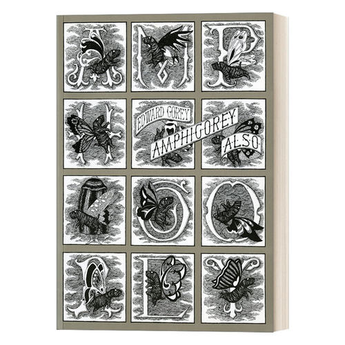 英文原版 Amphigorey Also 无聊的幽默3 黑色幽默大师爱德华 戈里漫画经典 英文版 进口英语原版书籍