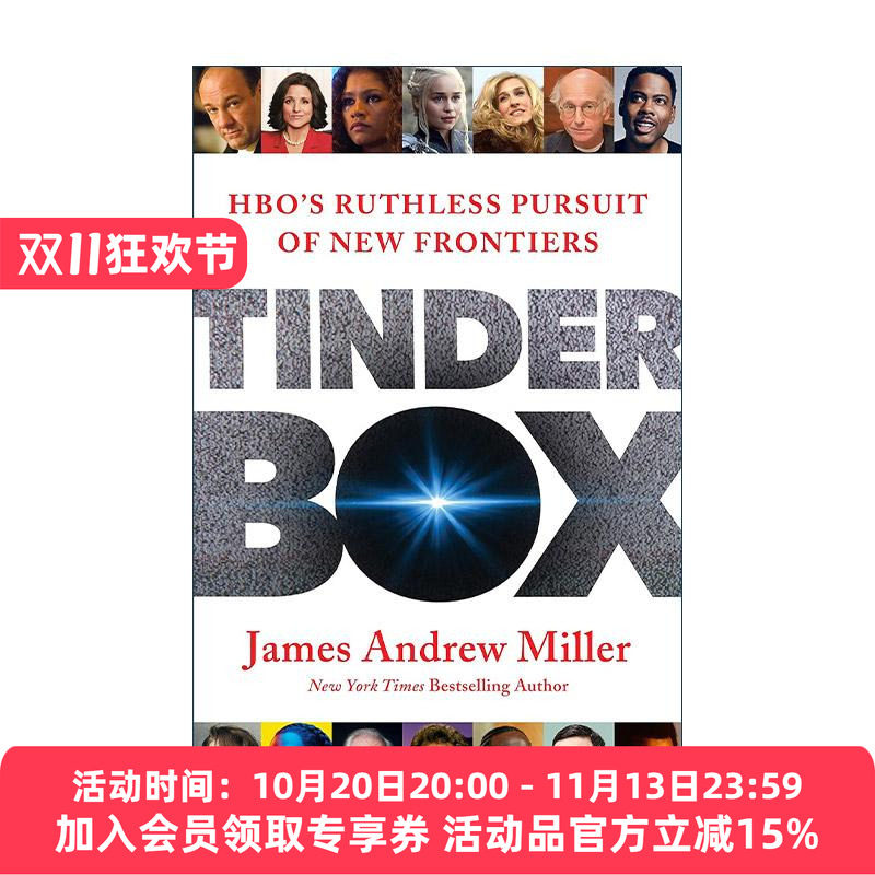 英文原版 Tinderbox 提线木偶 HBO对新领域的无情追求 精装 英文版 进口英语原版书籍