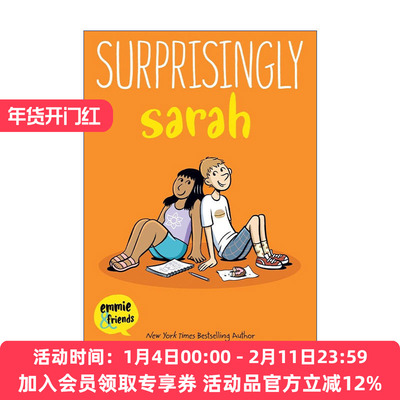 英文原版 Surprisingly Sarah 埃米和朋友们系列 令人惊喜的萨拉 中学冒险故事 英文版 进口英语原版书籍