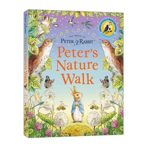 彼得兔走进大自然 英文原版 Peter Rabbit Peter's Nature Walk 儿童精装发声绘本 精装 英文版 进口英语原版书籍