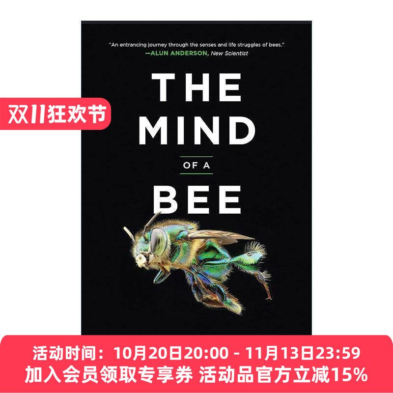英文原版 The Mind of a Bee 蜜蜂的思想 蜂的心智 自然科普 行为生态学教授Lars Chittka 英文版 进口英语原版书籍