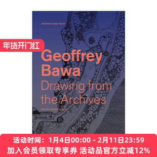 英文原版 Drawing from the Geoffrey Bawa Archives 斯里兰卡建筑大师 杰弗里·巴瓦建筑作品集精装 英文版 进口英语原版书籍