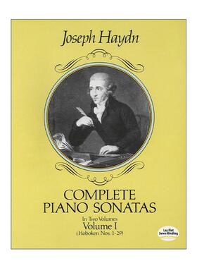 英文原版 Complete Piano Sonatas  Volume I 钢琴奏鸣曲完整集 卷一 约瑟夫·海顿 英文版 进口英语原版书籍