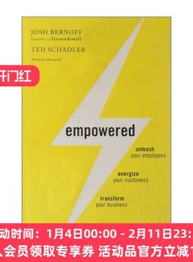 英文原版 Empowered 创新推动者 互联网时代的企业英雄 哈佛商业评论 公众风潮作者Josh Bernoff 精装 英文版 进口英语原版书籍