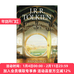英文原版 The Maps of Middle-earth 托尔金中土世界地图集 精装 英文版 进口英语原版书籍