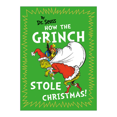 苏斯博士系列 圣诞怪杰 英文原版绘本 Dr. Seuss—How The Grinch Stole Christmas! Pocket Edition 口袋特别版 英文版进口英语书