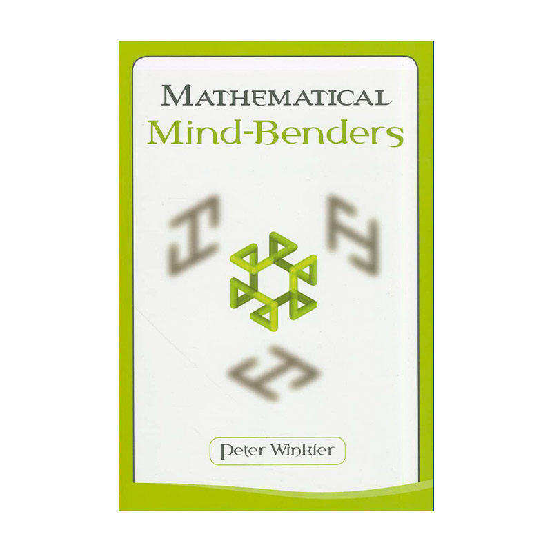令你苦思冥想的数学趣题  英文原版 Mathematical Mind-Benders 达特茅斯学院的数学与计算科学教授 英文版 进口英语原版书籍