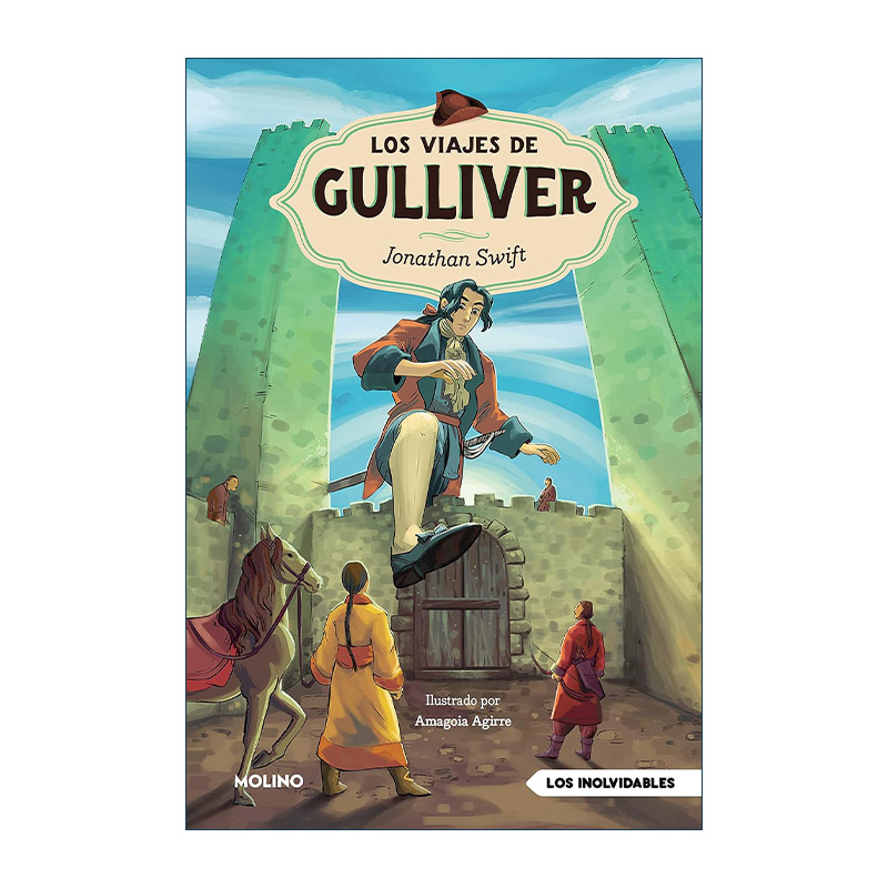 西班牙语原版 Los viajes de Gulliver Gulliver's Travels 格列佛游记 西班牙语版 Jonathan Swift乔纳森·斯威夫特 精装进口书籍