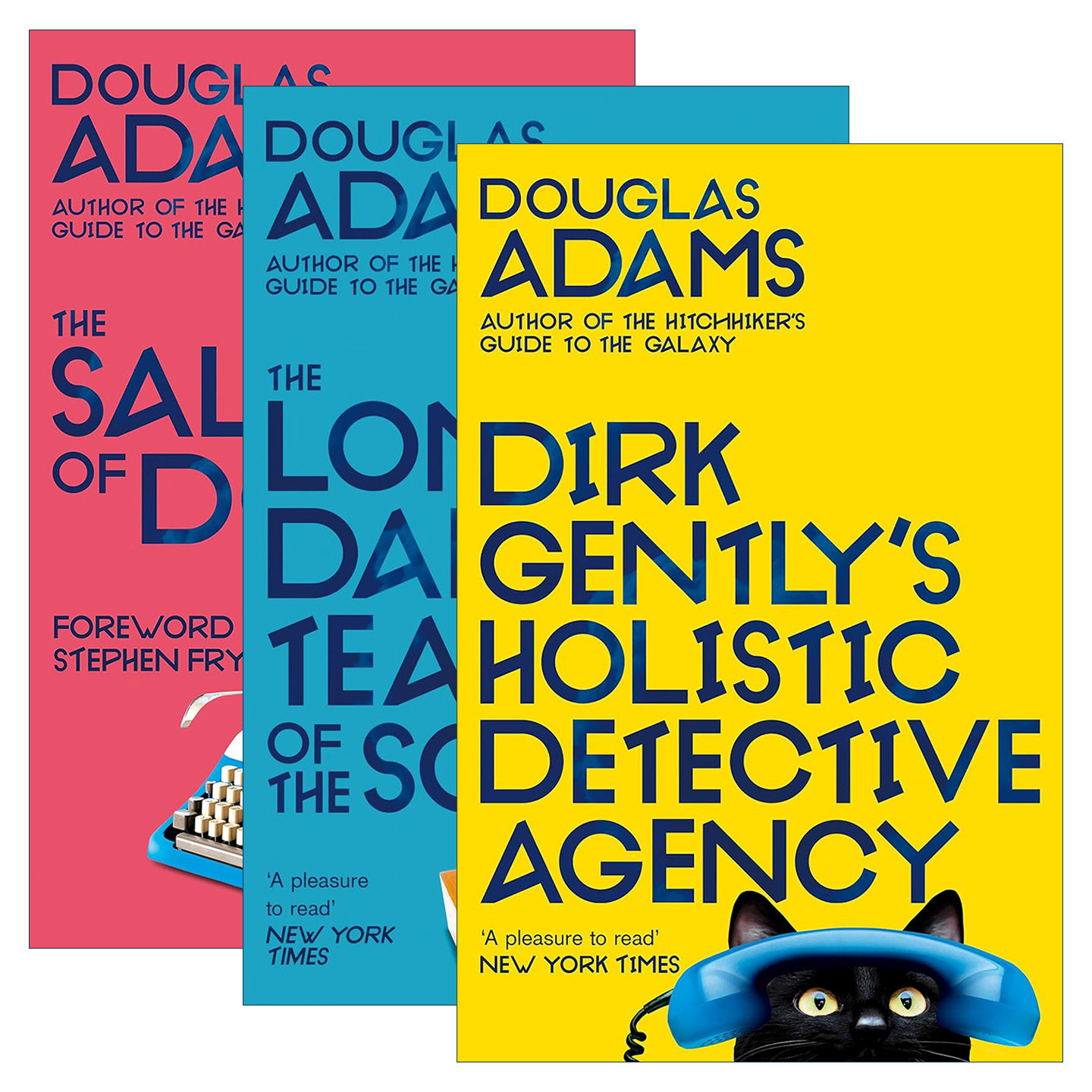 英文原版小说 Dirk Gently 全能侦探社系列3册 Douglas Adams 英文版 进口英语原版书籍
