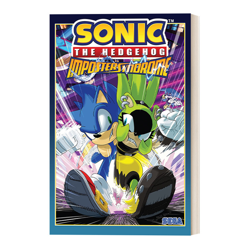 英文原版 Sonic the Hedgehog: Imposter Syndrome 刺猬索尼克 冒牌者症候群 儿童漫画 英文版 进口英语原版书籍