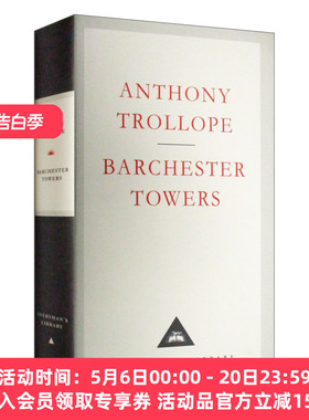 华研原版 英文原版 Barchester Towers 巴彻斯特大教堂 特罗洛普 Everyman精装版 英文版 进口英语原版书籍