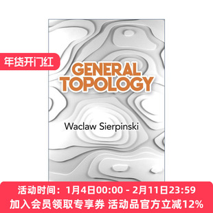 英文原版 General Topology 一般拓扑学 波兰数学家Waclaw Sierpinski谢尔宾斯基 英文版 进口英语原版书籍