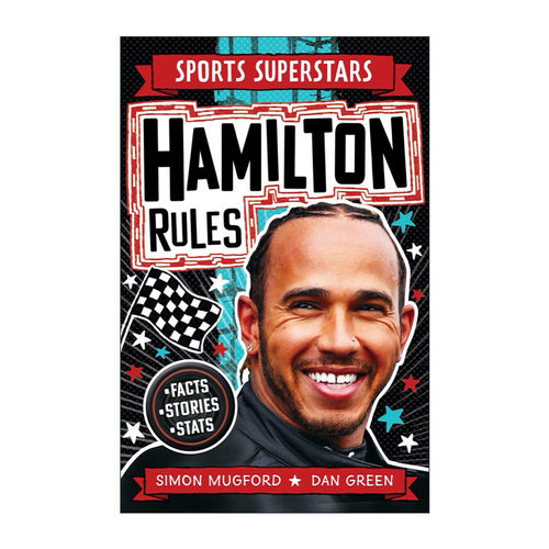 英文原版 Sports Superstars Lewis Hamilton Rules 运动明星特辑 F1赛车手 刘易斯汉密尔顿 英文版 进口英语原版书籍