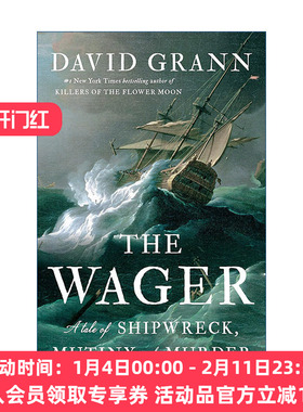 英文原版 The Wager 赌局 花月杀手作者David Grann 奥巴马2023夏季书单 精装 英文版 进口英语原版书籍