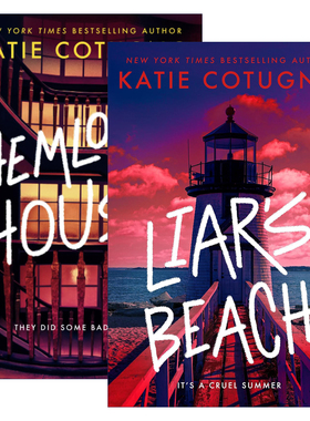 英文原版 Liar's Beach 2册 骗子海滩+铁杉屋 青少年悬疑推理小说 Katie Cotugno 英文版 进口英语原版书籍